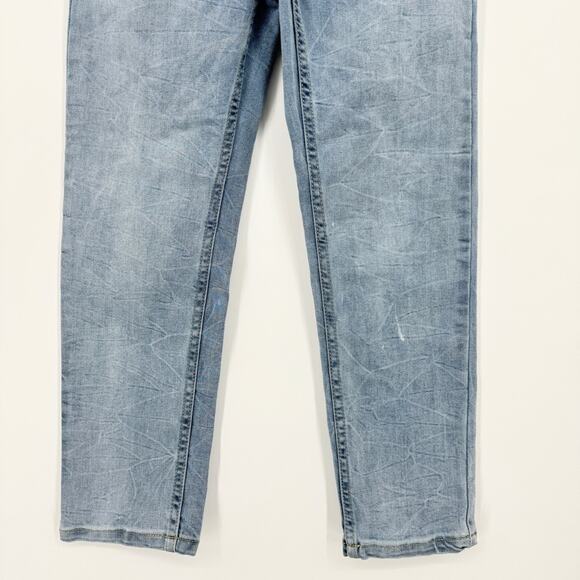 Levi's 502 Regular Taper Stretch Denim Jeans 8 Reg Light Wash - Picture 3 of 11
